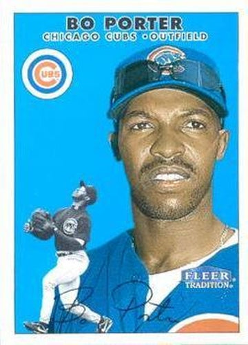 #33 Bo Porter - Chicago Cubs - 2000 Fleer Tradition Baseball