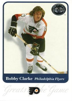 #33 Bobby Clarke - Philadelphia Flyers - 2001-02 Fleer Greats of the Game Hockey
