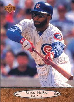 #33 Brian McRae - Chicago Cubs - 1996 Upper Deck Baseball