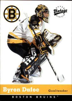 #33 Byron Dafoe - Boston Bruins - 2000-01 Upper Deck Vintage Hockey