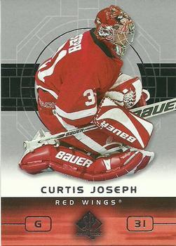 #33 Curtis Joseph - Detroit Red Wings - 2002-03 SP Authentic Hockey