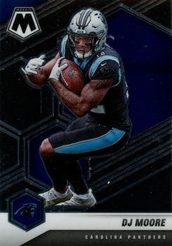 #33 DJ Moore - Carolina Panthers - 2021 Panini Mosaic Football