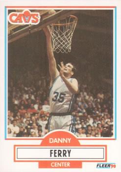 #33 Danny Ferry - Cleveland Cavaliers - 1990-91 Fleer Basketball