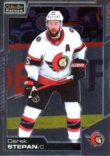 #33 Derek Stepan - Ottawa Senators - 2020-21 O-Pee-Chee Platinum Hockey