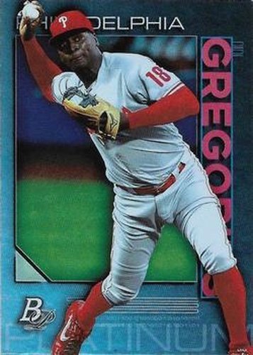#33 Didi Gregorius - Philadelphia Phillies - 2020 Bowman Platinum Baseball