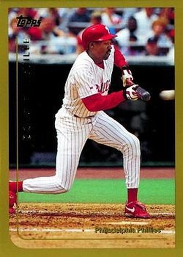 #33 Doug Glanville - Philadelphia Phillies - 1999 Topps Baseball