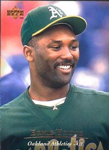 #33 Ernie Young - Oakland Athletics - 1995 Upper Deck Baseball
