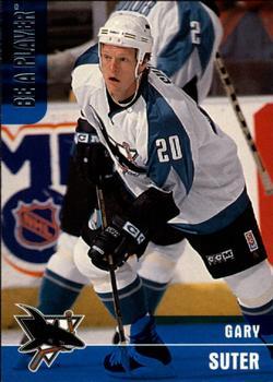 #33 Gary Suter - San Jose Sharks - 1999-00 Be a Player Memorabilia Hockey