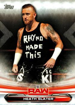 #33 Heath Slater - 2019 Topps WWE RAW Wrestling