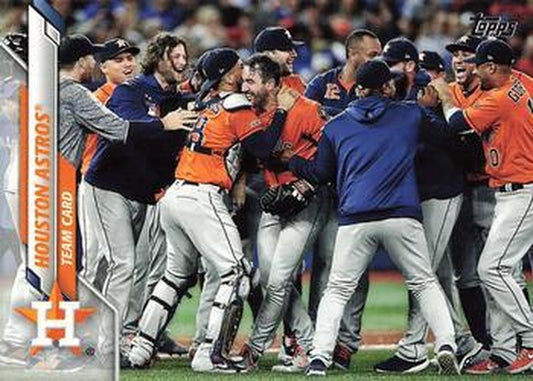 #33 Houston Astros - Houston Astros - 2020 Topps Baseball