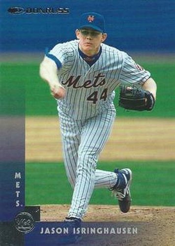 #33 Jason Isringhausen - New York Mets - 1997 Donruss Baseball