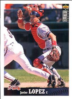 #33 Javy Lopez - Atlanta Braves - 1997 Collector's Choice Baseball