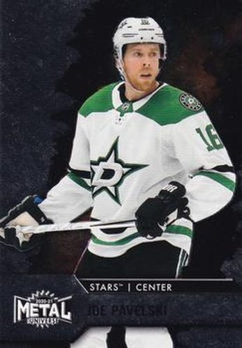 #33 Joe Pavelski - Dallas Stars - 2020-21 Skybox Metal Universe Hockey