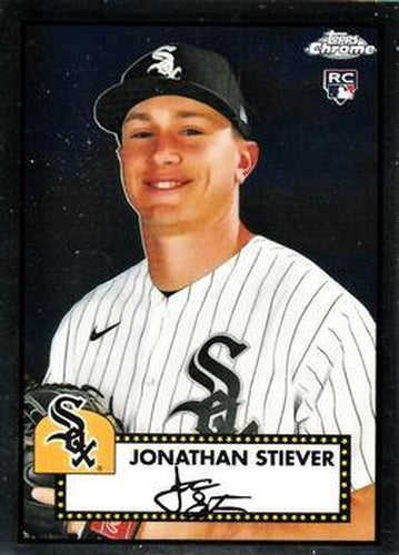 #33 Jonathan Stiever - Chicago White Sox - 2021 Topps Chrome Platinum Anniversary Baseball