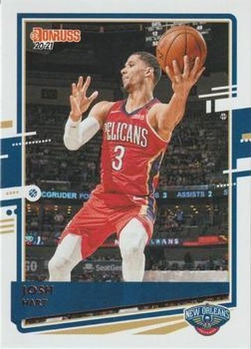 #33 Josh Hart - New Orleans Pelicans - 2020-21 Donruss Basketball