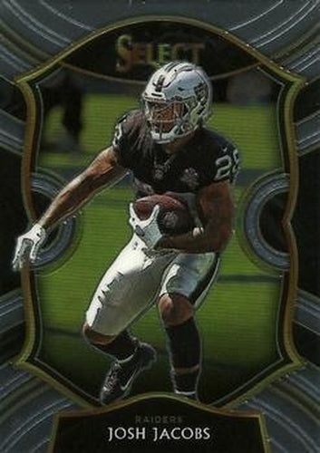 #33 Josh Jacobs - Las Vegas Raiders - 2020 Panini Select Football