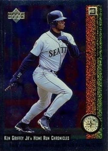 #33 Ken Griffey Jr. - Seattle Mariners - 1998 Upper Deck - Ken Griffey Jr.'s Home Run Chronicles Baseball