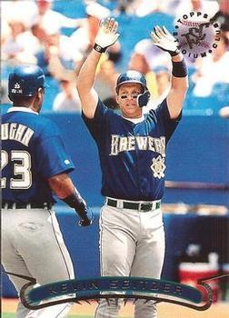 #33 Kevin Seitzer - Milwaukee Brewers - 1996 Stadium Club Baseball