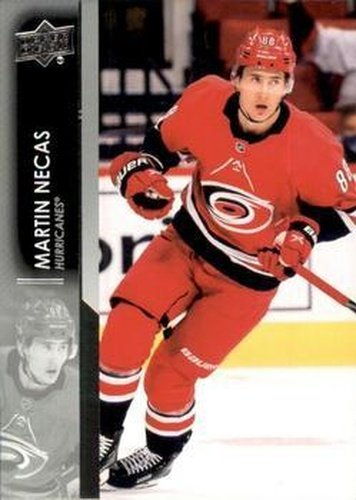 #33 Martin Necas - Carolina Hurricanes - 2021-22 Upper Deck Hockey