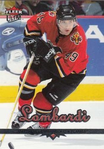 #33 Matthew Lombardi - Calgary Flames - 2005-06 Ultra Hockey