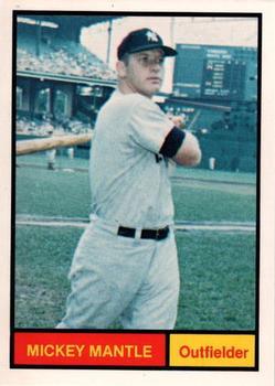 #33 Mickey Mantle - New York Yankees -1982 Galasso 1961 World Champions New York Yankees Baseball