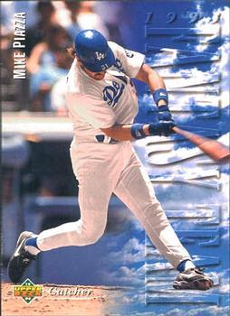 #33 Mike Piazza - Los Angeles Dodgers - 1994 Upper Deck Baseball