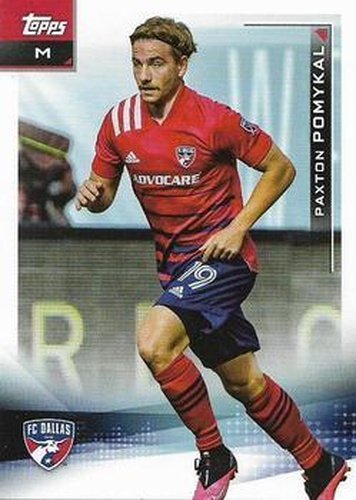 #33 Paxton Pomykal - FC Dallas - 2021 Topps MLS Soccer