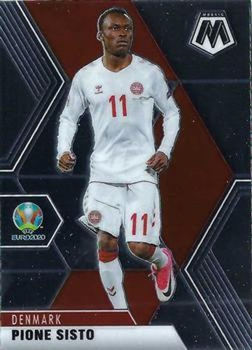 #33 Pione Sisto - Denmark - 2021 Panini Mosaic UEFA EURO Soccer