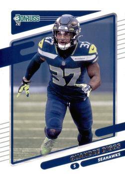 #33 Quandre Diggs - Seattle Seahawks - 2021 Donruss Football