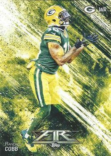 #33 Randall Cobb - Green Bay Packers - 2014 Topps Fire Football