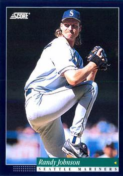 #33 Randy Johnson - Seattle Mariners -1994 Score Baseball