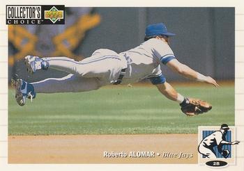#33 Roberto Alomar - Toronto Blue Jays - 1994 Collector's Choice Baseball