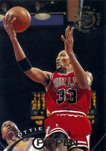 #33 Scottie Pippen - Chicago Bulls - 1994-95 Stadium Club Basketball