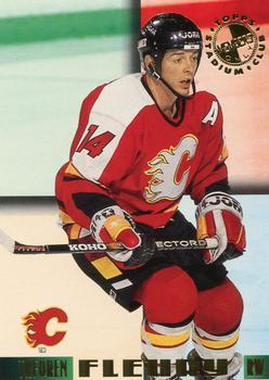 #33 Theoren Fleury - Calgary Flames - 1995-96 Stadium Club Members Only 50 Hockey
