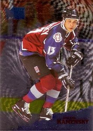 #33 Valeri Kamensky - Colorado Avalanche - 1995-96 Metal Hockey