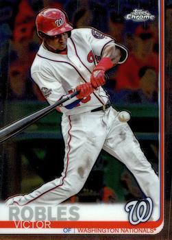 #33 Victor Robles - Washington Nationals - 2019 Topps Chrome Baseball