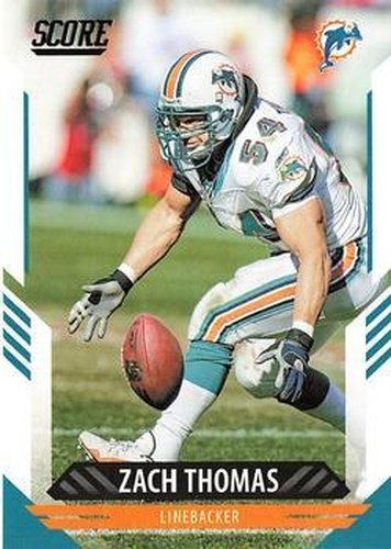 #33 Zach Thomas - Miami Dolphins - 2021 Score Football