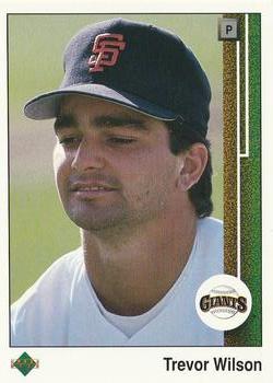 #733 Trevor Wilson - San Francisco Giants - 1989 Upper Deck Baseball