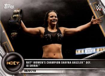 #33 NXT Women's Champion Shayna Baszler def. Io Shirai - 2020 Topps WWE Women's Division Wrestling