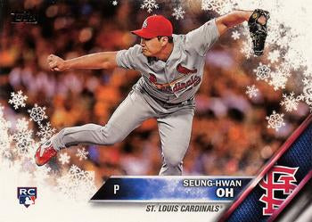 #HMW33 Seung-Hwan Oh - St. Louis Cardinals - 2016 Topps Holiday Baseball