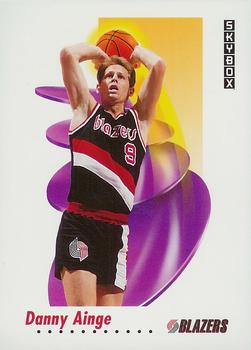 #233 Danny Ainge - Portland Trail Blazers - 1991-92 SkyBox Basketball