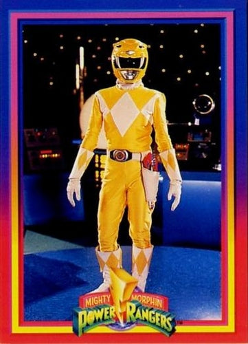 #33 The Yellow Ranger - 1994 Collect-A-Card Power Rangers