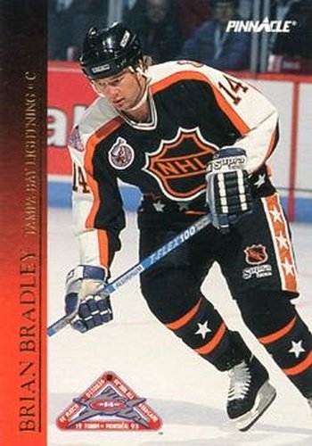 #33 Brian Bradley - Tampa Bay Lightning - 1993-94 Score Canadian Hockey - Pinnacle All-Stars Canadian