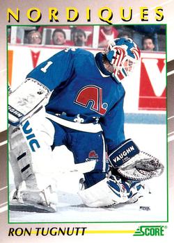 #33 Ron Tugnutt - Quebec Nordiques - 1991-92 Score Young Superstars Hockey