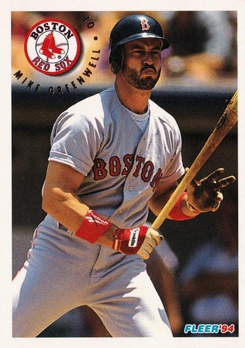 #33 Mike Greenwell - Boston Red Sox - 1994 Fleer Baseball