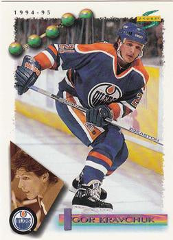 #33 Igor Kravchuk - Edmonton Oilers - 1994-95 Score Hockey