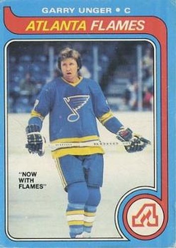#33 Garry Unger - Atlanta Flames - 1979-80 O-Pee-Chee Hockey