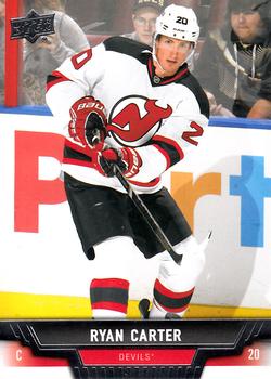 #33 Ryan Carter - New Jersey Devils - 2013-14 Upper Deck Hockey