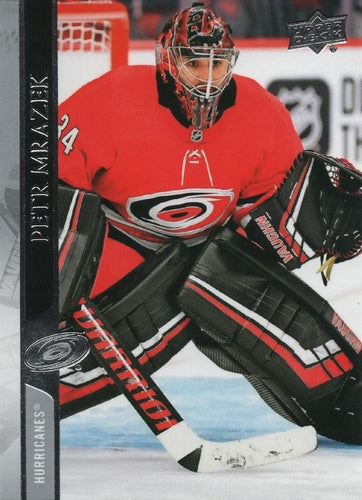 #33 Petr Mrazek - Carolina Hurricanes - 2020-21 Upper Deck Hockey