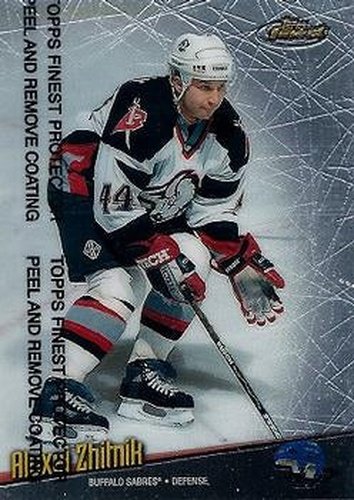 #33 Alexei Zhitnik - Buffalo Sabres - 1998-99 Finest Hockey